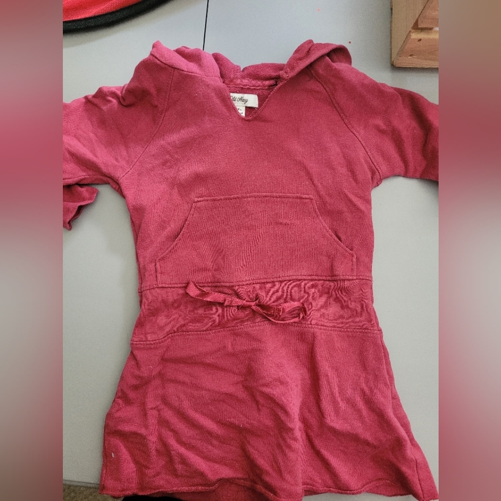 Old Navy Hooded Sweater Dress 12-18m